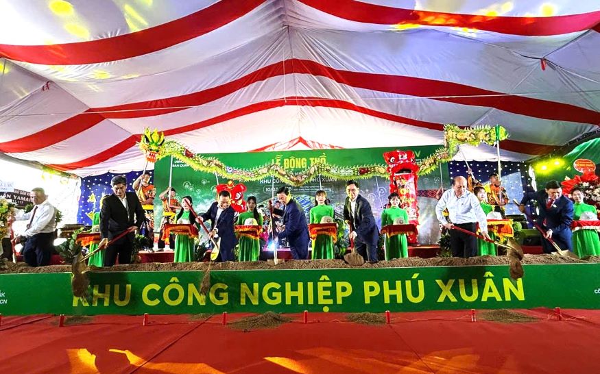 Dak Lak is strongly attracting to the industrial sector. Photo: Thanh Quynh