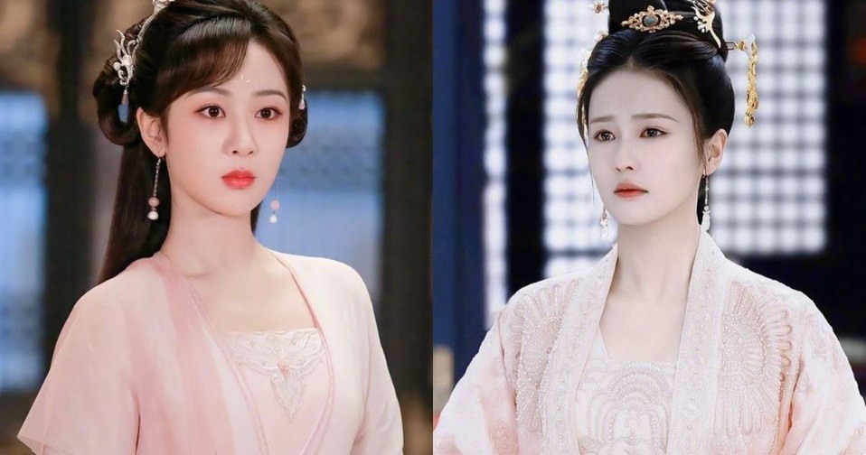 Bai Lu and Yang Zi. Photo: Producer VieON.