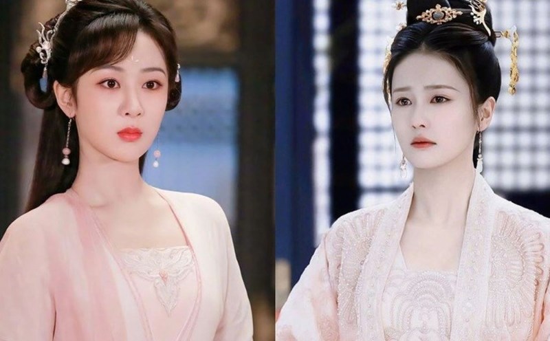 Bai Lu and Yang Zi. Photo: Producer VieON.