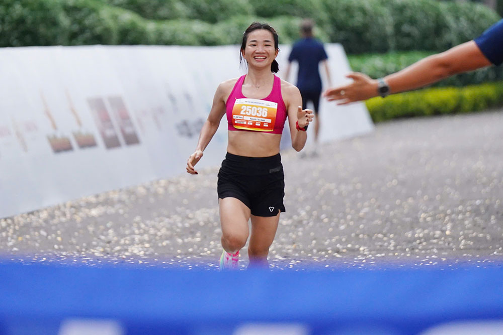 Nguyen Thi Oanh and many famous runners will participate in VTV Phu Quoc Marathon 2025. Photo: Organizing Committee