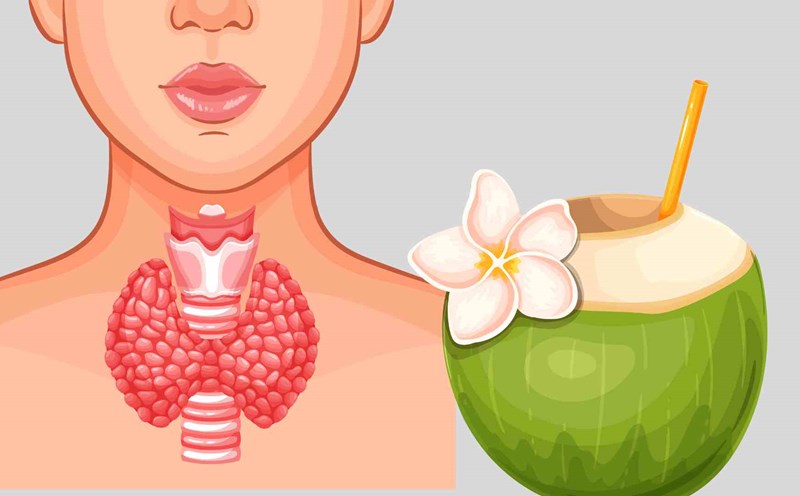 A familiar drink that is good for hypothyroidism. Graphic photo: Hoang Loc