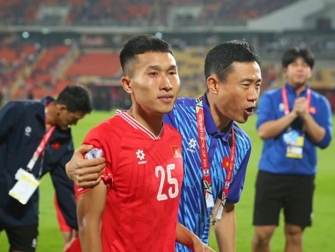 Midfielder Doan Ngoc Tan will be out of action for at least 3 months. Photo: Minh Phong