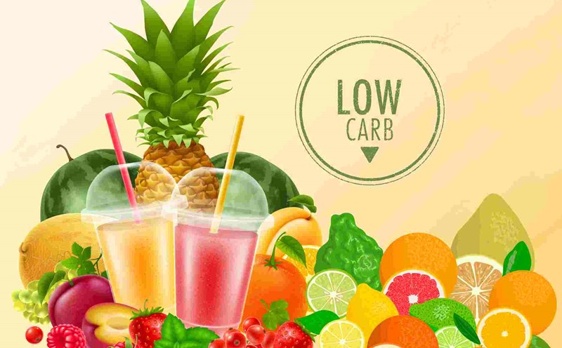 Lose weight quickly with 5 low-carb smoothies. Graphics: Dinh Dinh