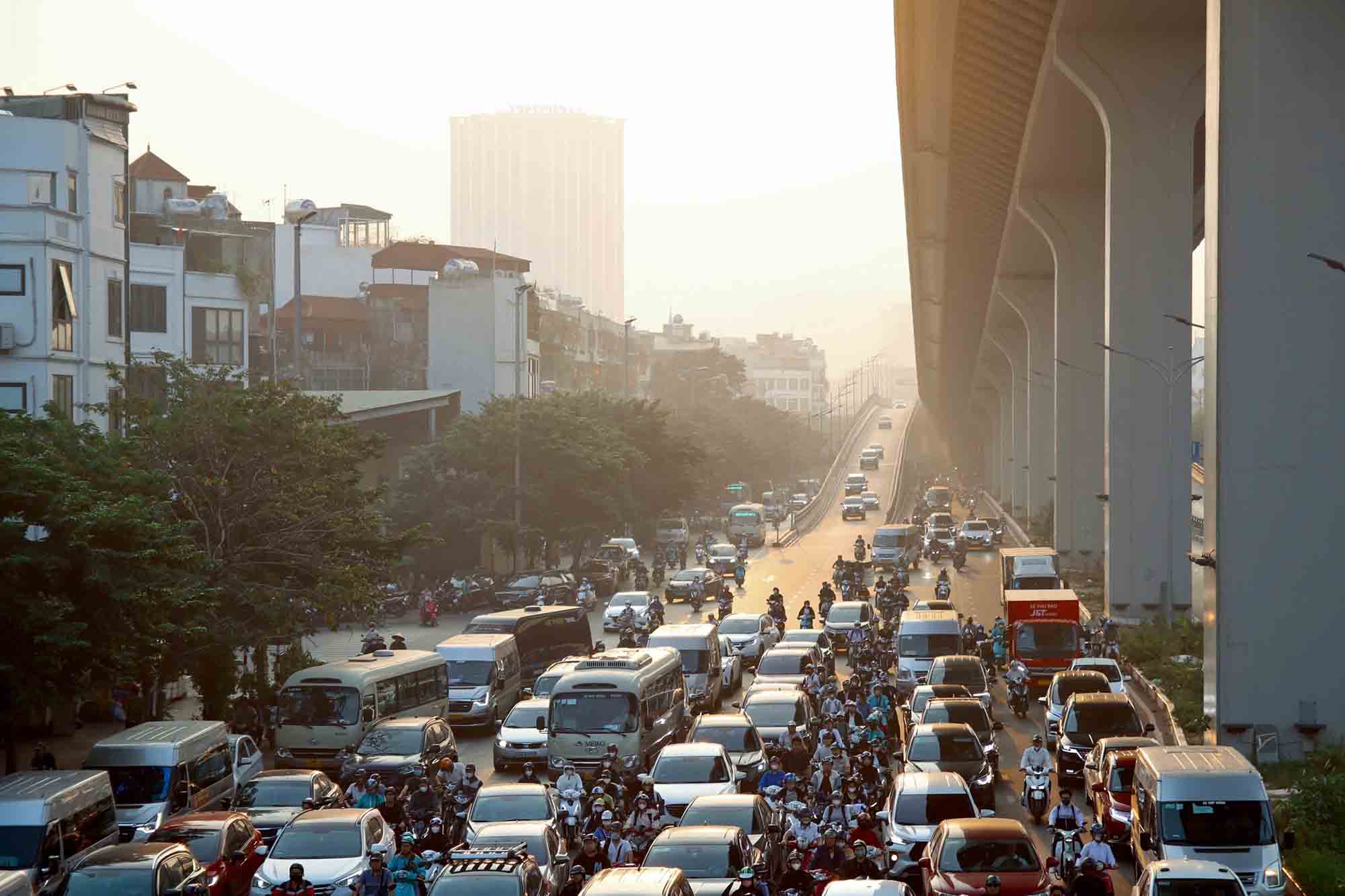 Solutions from countries to the problem of air pollution in Vietnam. Photo: Viet Anh