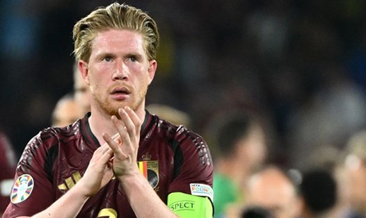 Kevin De Bruyne was lackluster against Man United. Photo: AFP