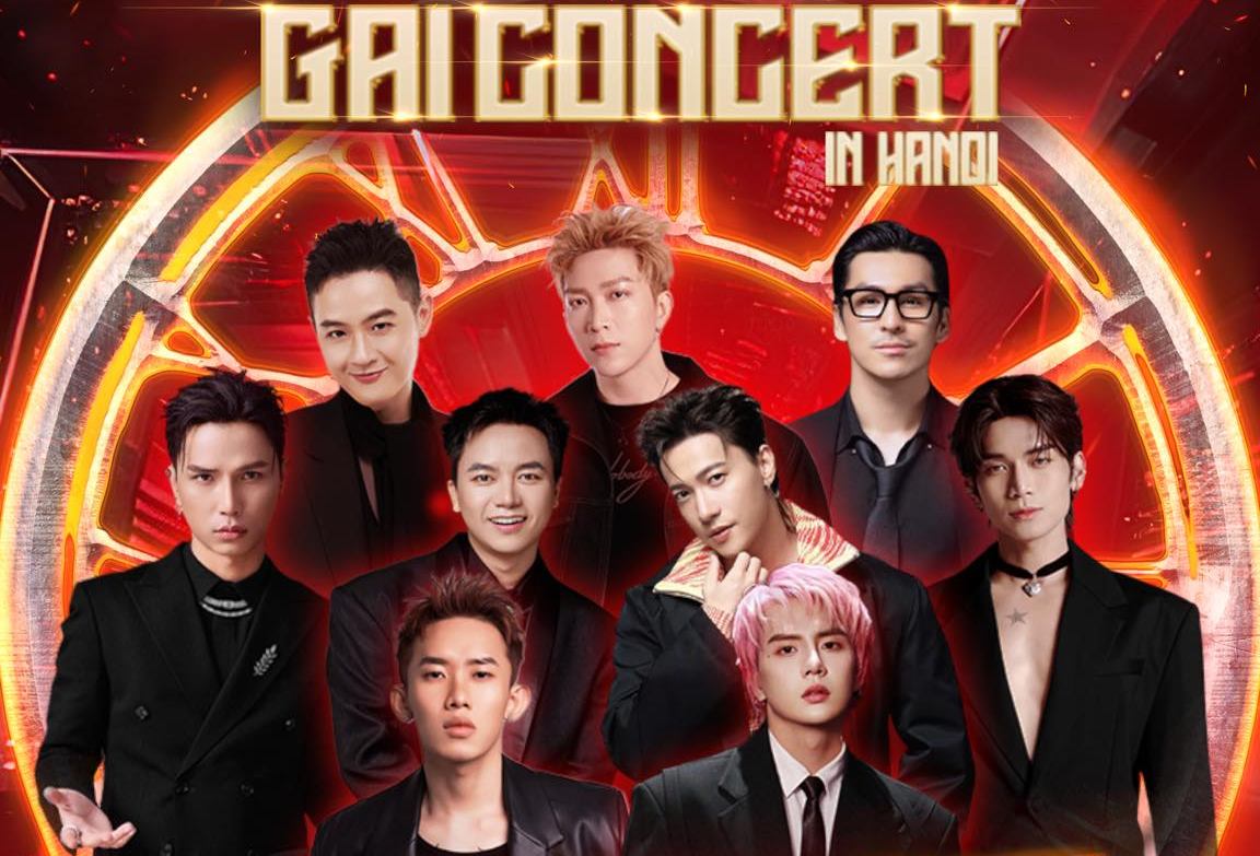 Gai Concert brings together many famous singers. Photo: Organizing Committee