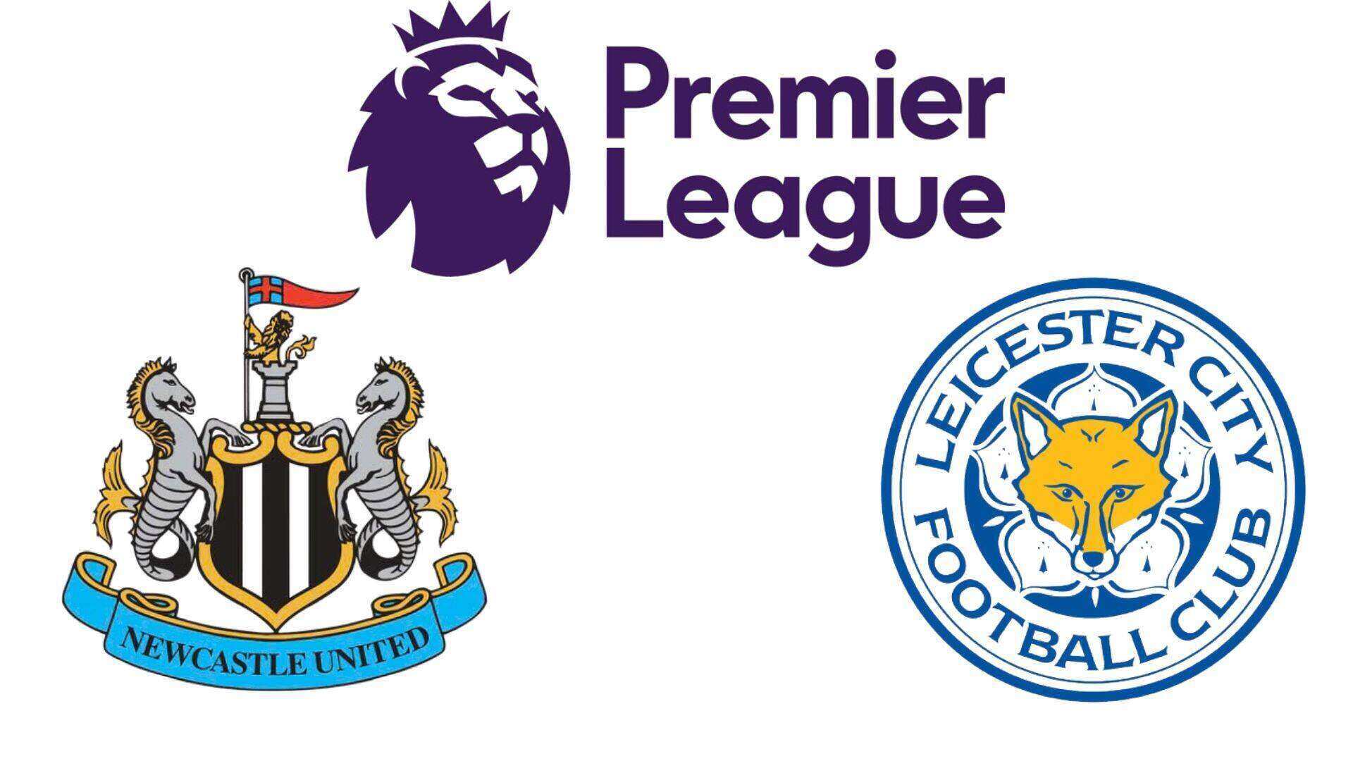 Newcastle vs Leicester in the Premier League. Graphics: Van An