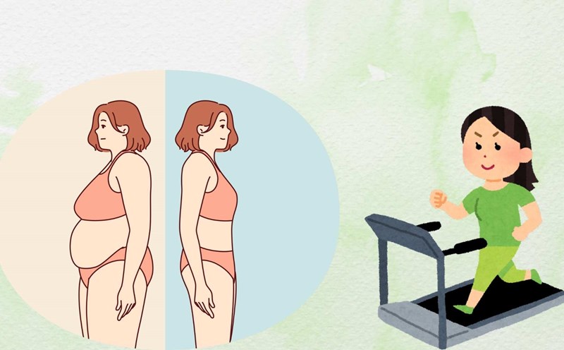 Do cardio regularly to help you effectively reduce visceral fat. Graphics: Minh Chau