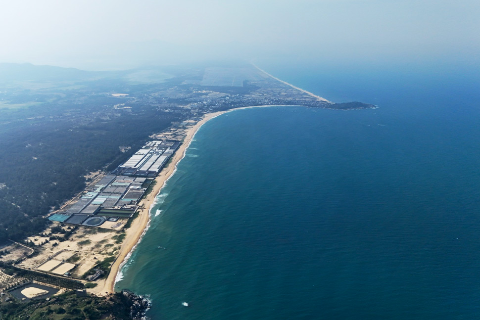 Phu My seaport planning area (Phu My district, Binh Dinh). Photo: Hoai Luan