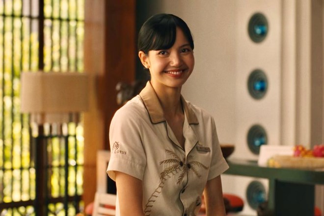Lisa Blackpink duoc khen dien xuat tu nhien trong “The White Lotus“. Anh: Nha san xuat phim The White Lotus. 