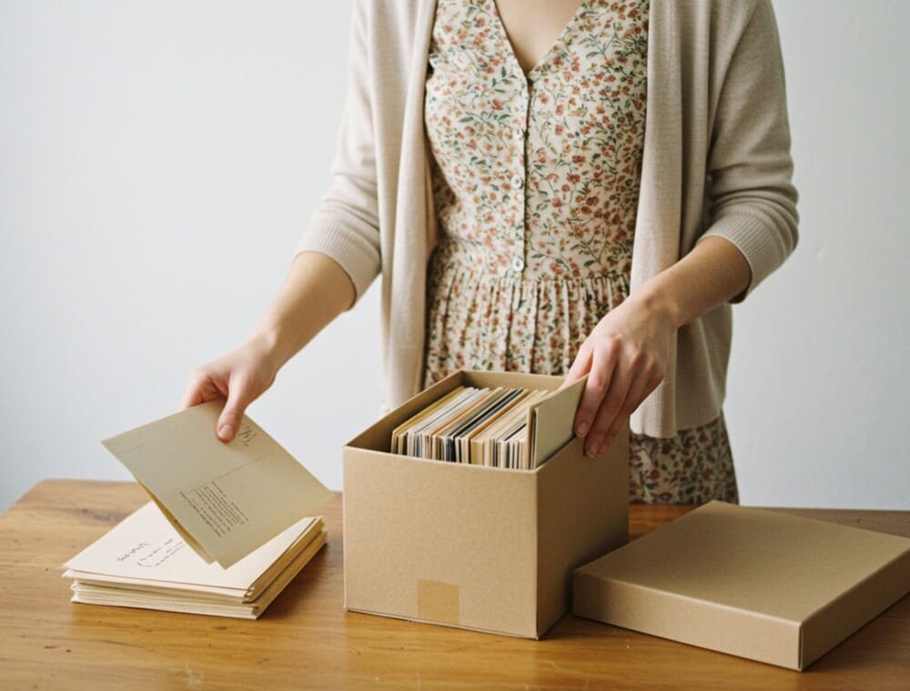 Arrange your personal documents or invoices and items that are rarely used neatly to avoid getting lost. Photo: Xinhua