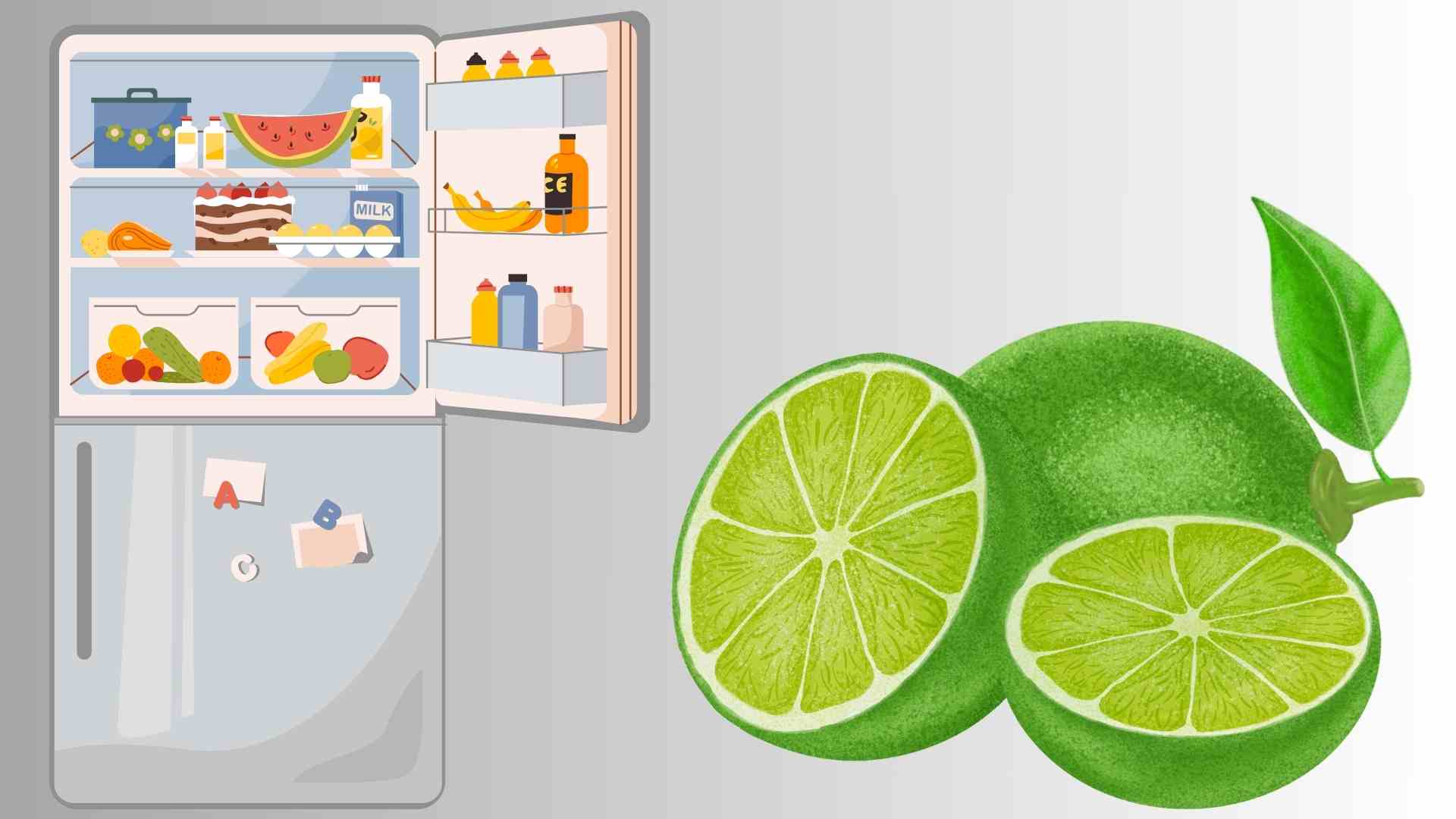 Tips to remove refrigerator odor with just 1 lemon. Graphic photo: Hoang Loc
