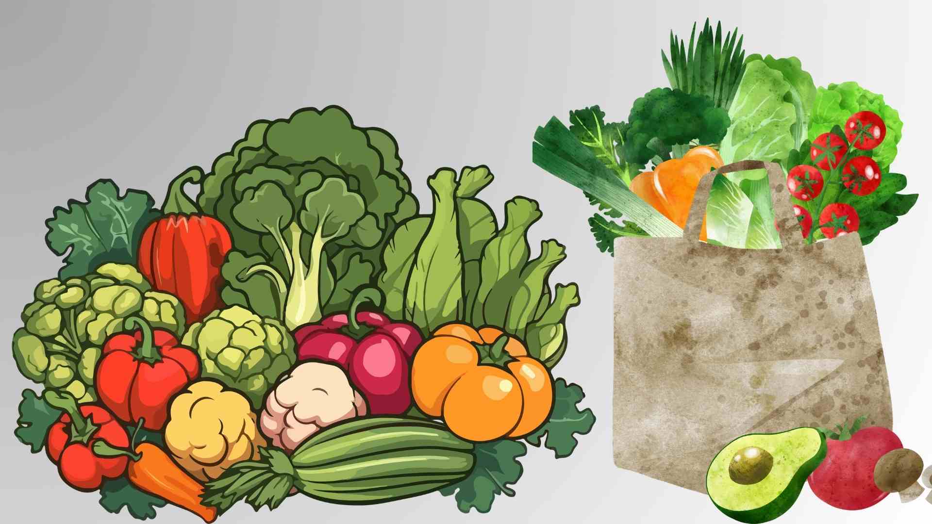Tips to keep fresh vegetables all week without spoiling. Graphic photo: Hoang Loc