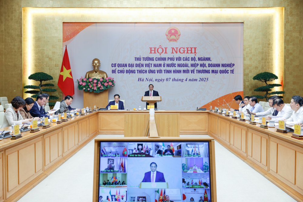 Politburo member and Prime Minister Pham Minh Chinh directed the implementation of a credit package of VND500,000 billion for science and technology. Photo: VGP