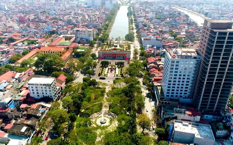 According to the plan, the National Assembly will consider and approve the merger of provinces before June 20, 2025. In the photo, the central strip of Hai Phong City. Photo: haiphong.gov.vn