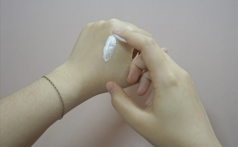 Sunscreen is a good habit that helps protect the skin. Photo: Thanh Thanh