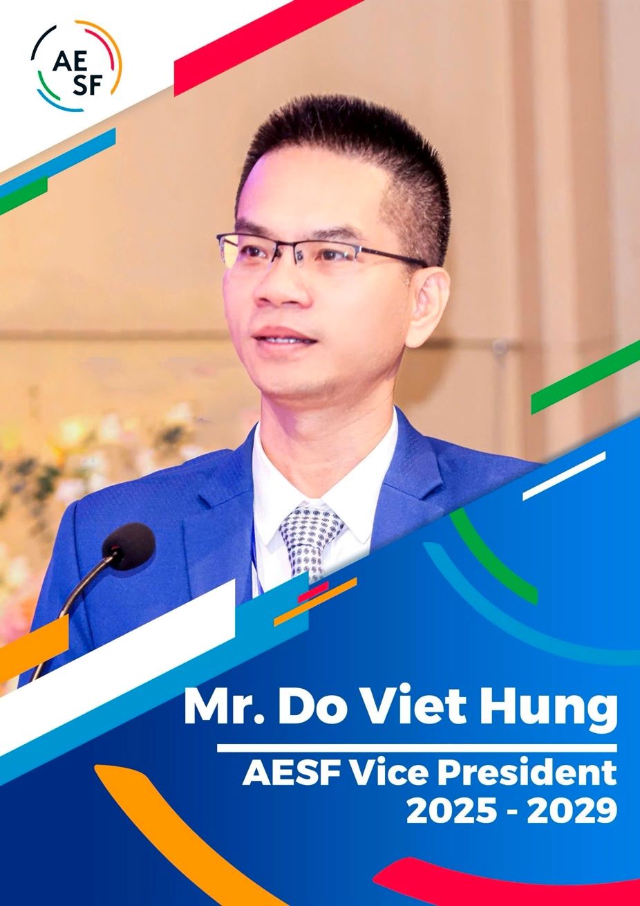 Ong Do Viet Hung duoc tin tuong bau lam Pho chu tich khu vuc Dong Nam A cua Lien doan The thao Dien tu Chau A (AESF). Anh: VIRESA