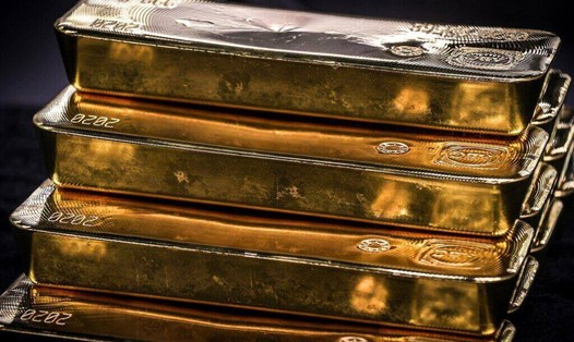 Nga âm thầm gia tăng dự trữ vàng từ năm 2014. Lượng vàng này trở thành cứu cánh bất ngờ cho Mátxcơva. Ảnh: AFP