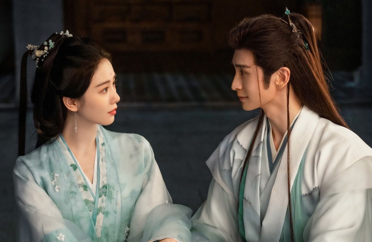 Liu Shishi and Zhang Yunlong. Photo: VieON.