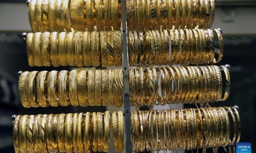 Dự báo giá vàng đạt đỉnh thực sự vào năm 2026. Ảnh: Xinhua