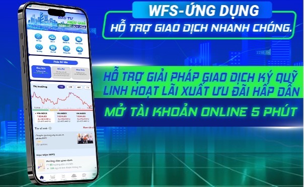 The WFS application not only provides optimal solutions for individual investors but also supports listed companies and investment funds to optimize financial strategies. Photo: WFS