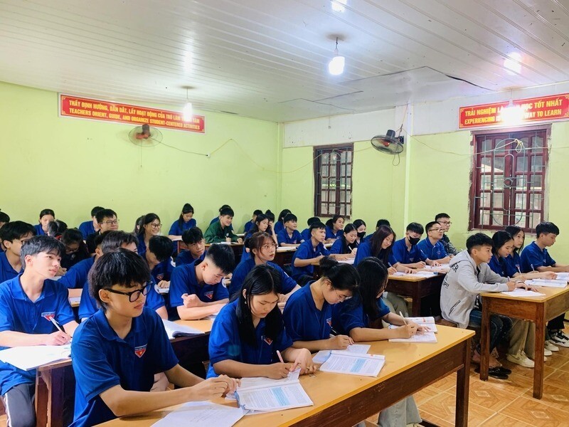 El aprendizaje de 5 dias a la semana se implemento en general en Lang Son. Imagen de Khanh Linh