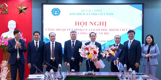 Công bố lãnh đạo Bảo hiểm xã hội Lào Cai và Yên Bái sau sáp nhập