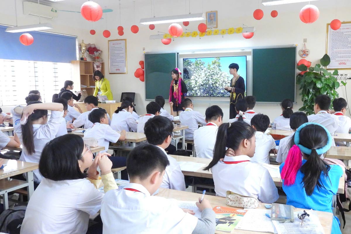 Un programa de educacion local en la ciudad de Ha Long, provincia de Guangdong. Imagen de Nguyen Duong