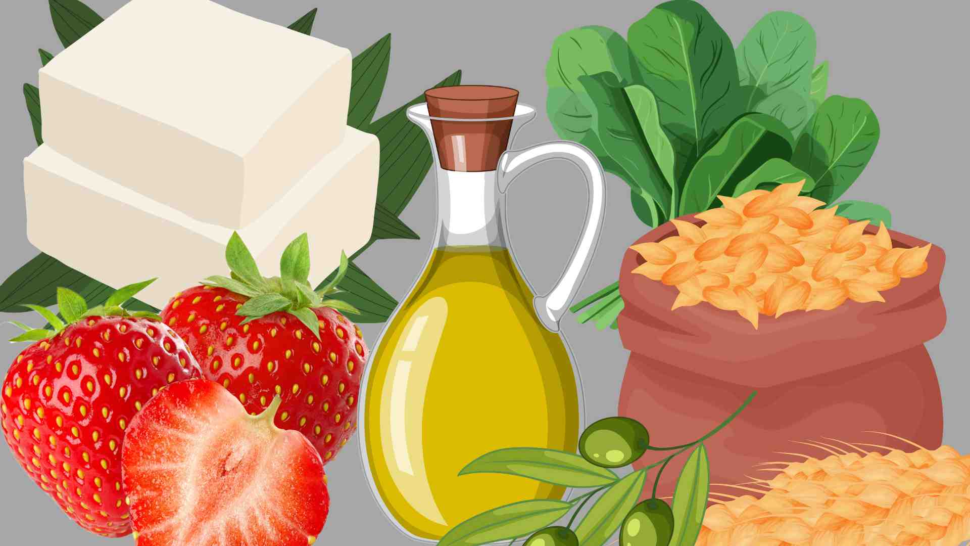 Cinco grupos de alimentos que aumentan la esperanza de vida de las mujeres. Imagen de la pelicula