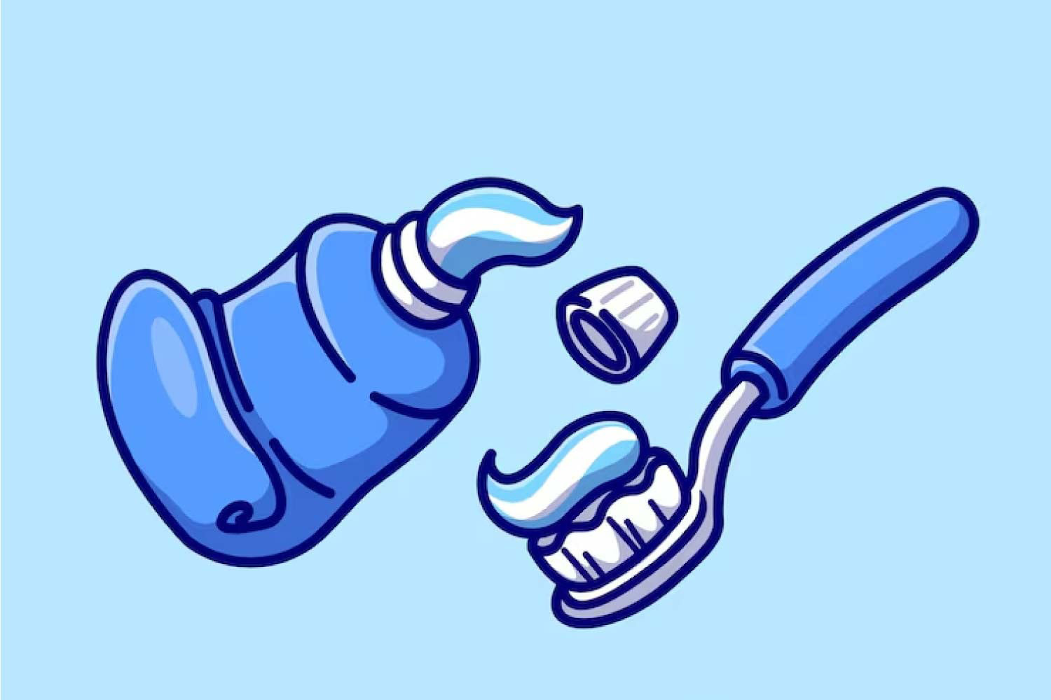 Using the right amount of toothpaste will help you protect your oral health effectively. Graphics: Cat Tien