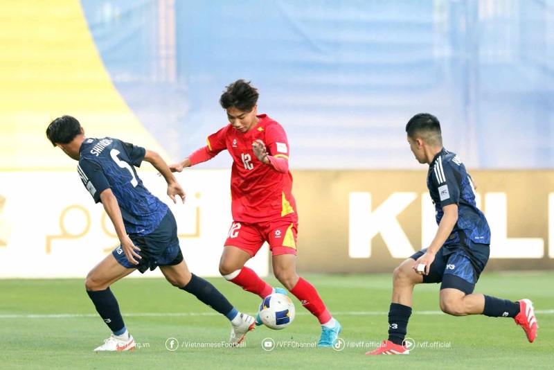 U17 Vietnam has a chance to participate in the U17 World Cup. Photo: VFF