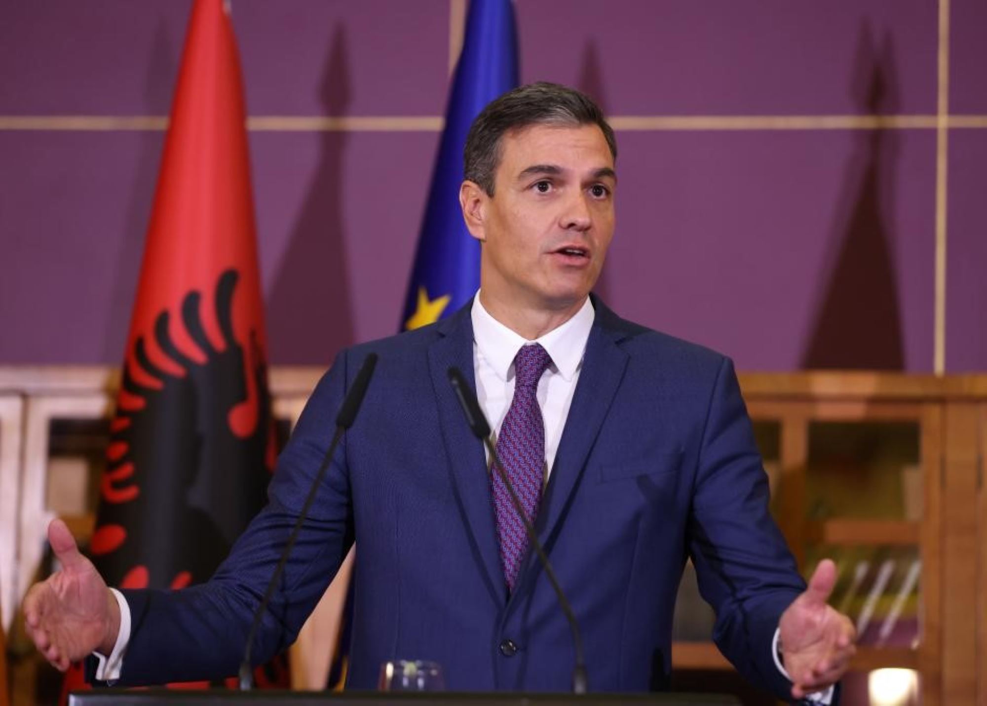 El primer ministro del Reino de España, Pedro Sanchez. Imagen de la agencia Xinhua