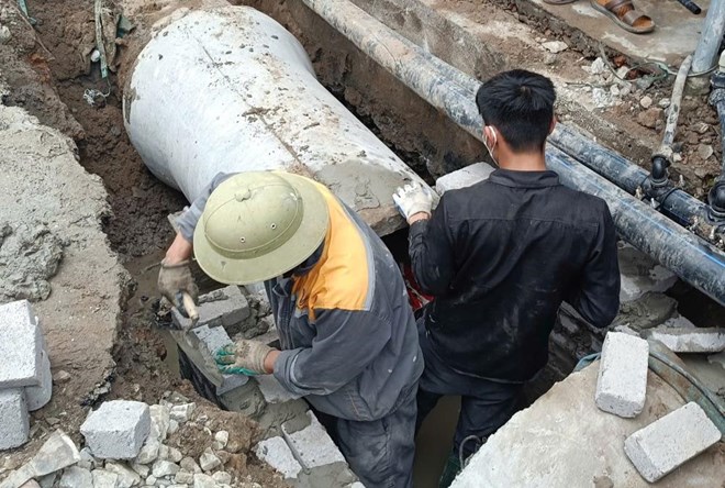 Khắc phục lỗi thi công tại đường giao thông nông thôn ở Hải Phòng