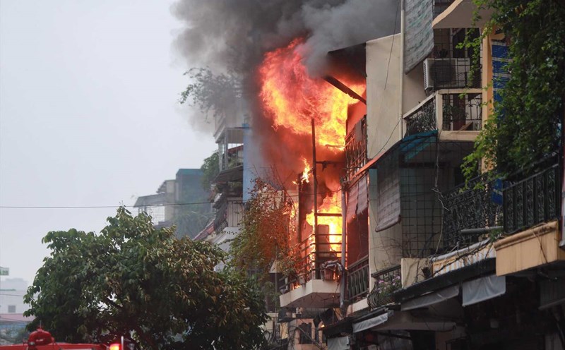There are still violations of fire prevention and fighting in Hanoi. Illustrative photo: The Ky