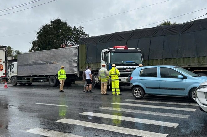 El accidente se produjo en la carretera nacional 1 en la provincia de Guangdong el 8 de marzo. Imagen de la ciudad de Taiwan