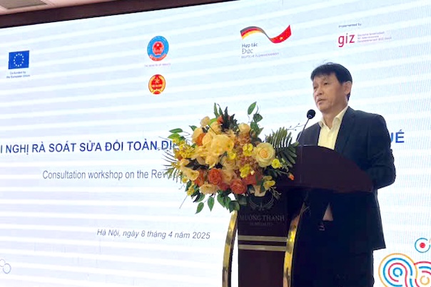Deputy Director Dang Ngoc Minh affirmed that the Law on Tax Administration will be developed and amended, aiming to perfect a modern tax management institution, approaching international practices. Photo: Tax Department