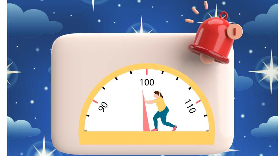 Los signos de alarma del cuerpo indican que hay que perder peso. Ilustracion: El estilo britanico