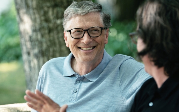 El multimillonario Bill Gates en el documental "Dentro del cerebro de Bill: Decodificacion de Bill Gates". Imagen de Netflix