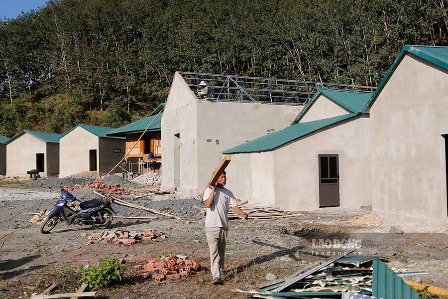 Mas de 4.600 viviendas en Dian Bien seran construidas o renovadas con un presupuesto adicional de mas de 254 mil millones de dong. Imagen de la ciudad de Quang Da