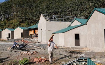 More than 4,600 houses in Dien Bien will be newly built/renovated with an additional cost of over 254 billion VND. Photo: Quang Dat