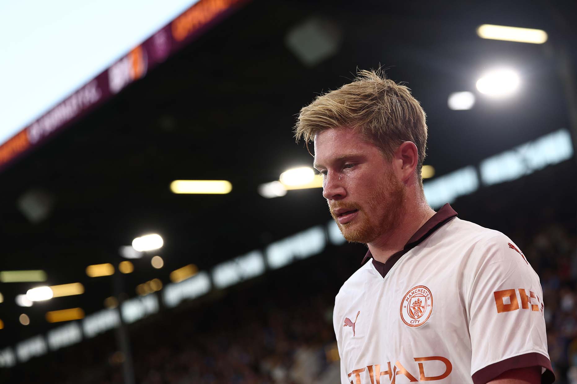 Kevin De Bruyne ha dicho que se ha ido del Man City. Imagen de AFP