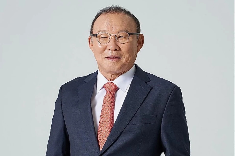 Coach Park Hang-seo is the new Vice President of the Korea Football Federation. Photo: Fanpage Coach Park Hang-seo