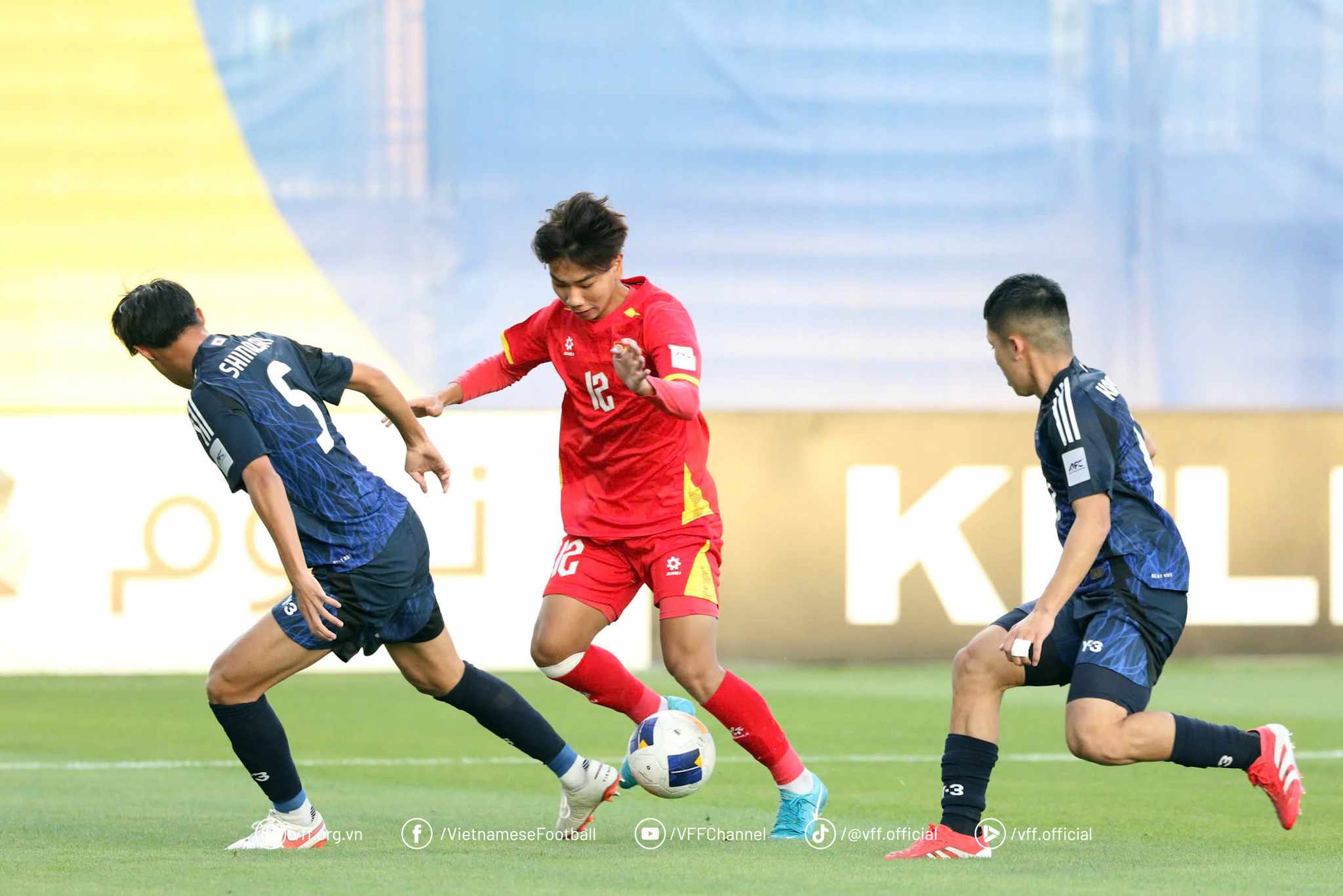 U17 Vietnam still has a chance to win a ticket to the U17 World Cup. Photo: VFF