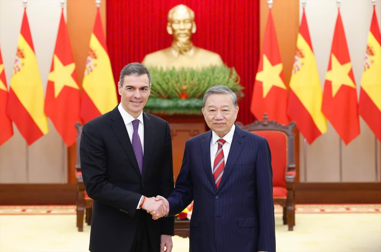 El Secretario General de la ONU recibio al Primer Ministro del Reino de España, Pedro Sanchez. Imagen de la pagina web de la Universidad de Hong Kong