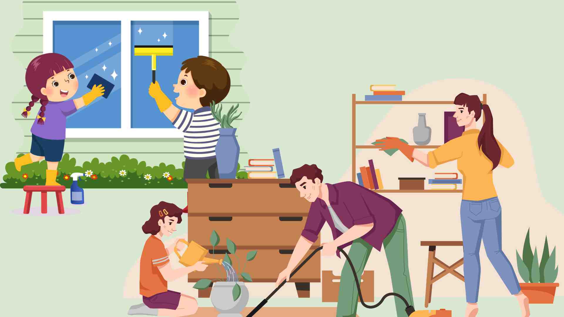 Clean the house, keep belongings clean and prevent covers with simple tips. Graphic photo: Hoang Loc