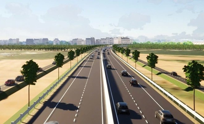 Fotografia de la zona 4 en la explotacion de la fase 1. Foto: Departamento de Transporte de la ciudad de Hubei