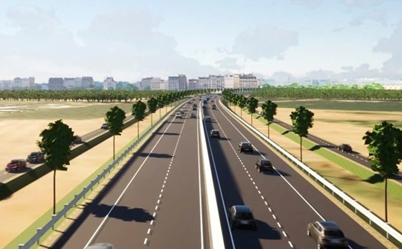 Coordinating Ring Road 4 when exploiting phase 1. Photo: Ho Chi Minh City Traffic Department