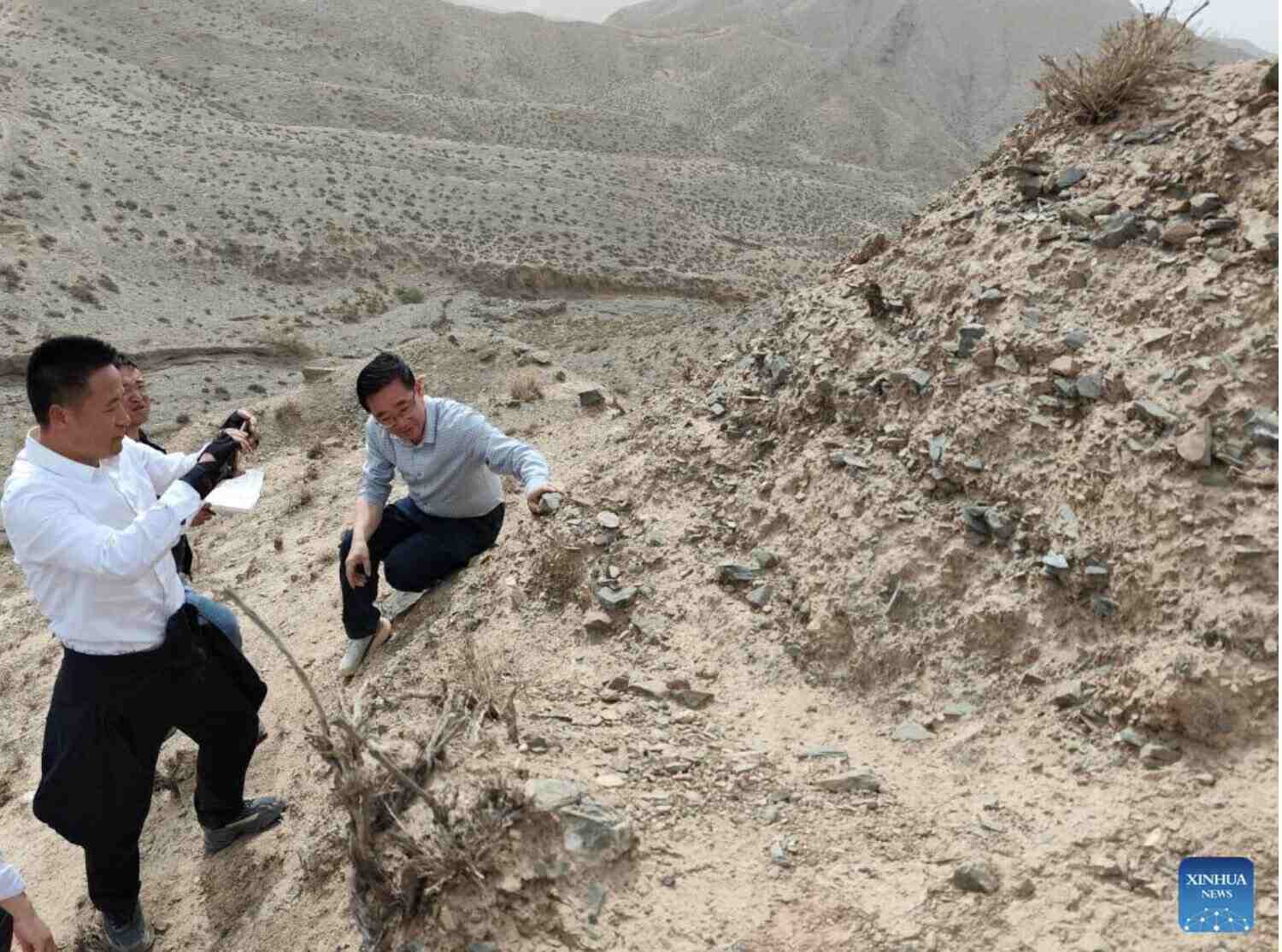 China ha descubierto nuevos fragmentos de la Gran Muralla. Imagen de la agencia Xinhua