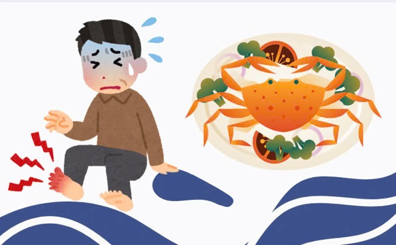 Many people believe that eating a lot of protein will increase uric acid levels in the body. However, medical experts say the truth is not that simple. Graphics: Hang Thu