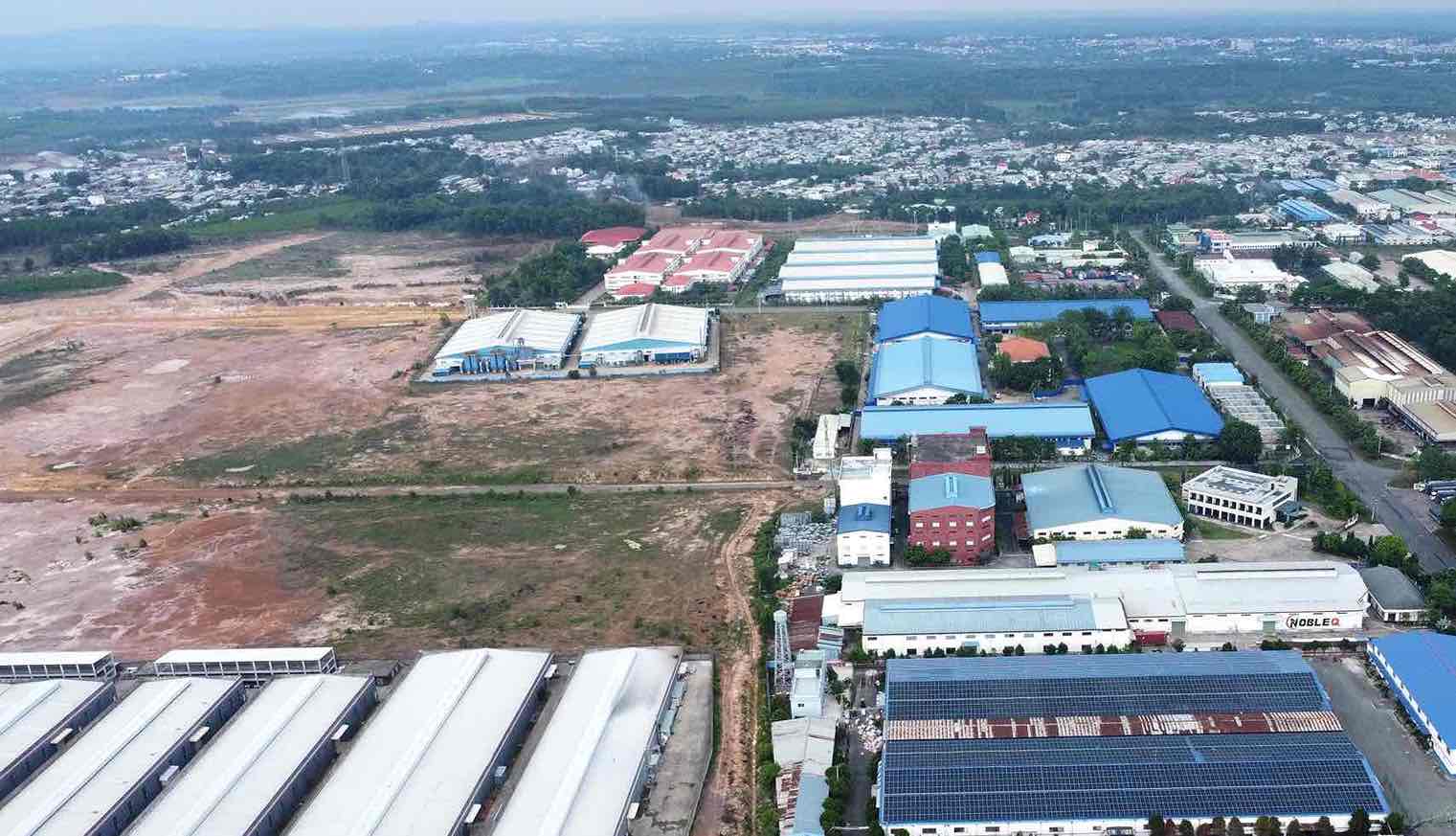 Un rincon del distrito industrial de Song May, provincia de Dong Nai. Imagen de la fuente: HAC